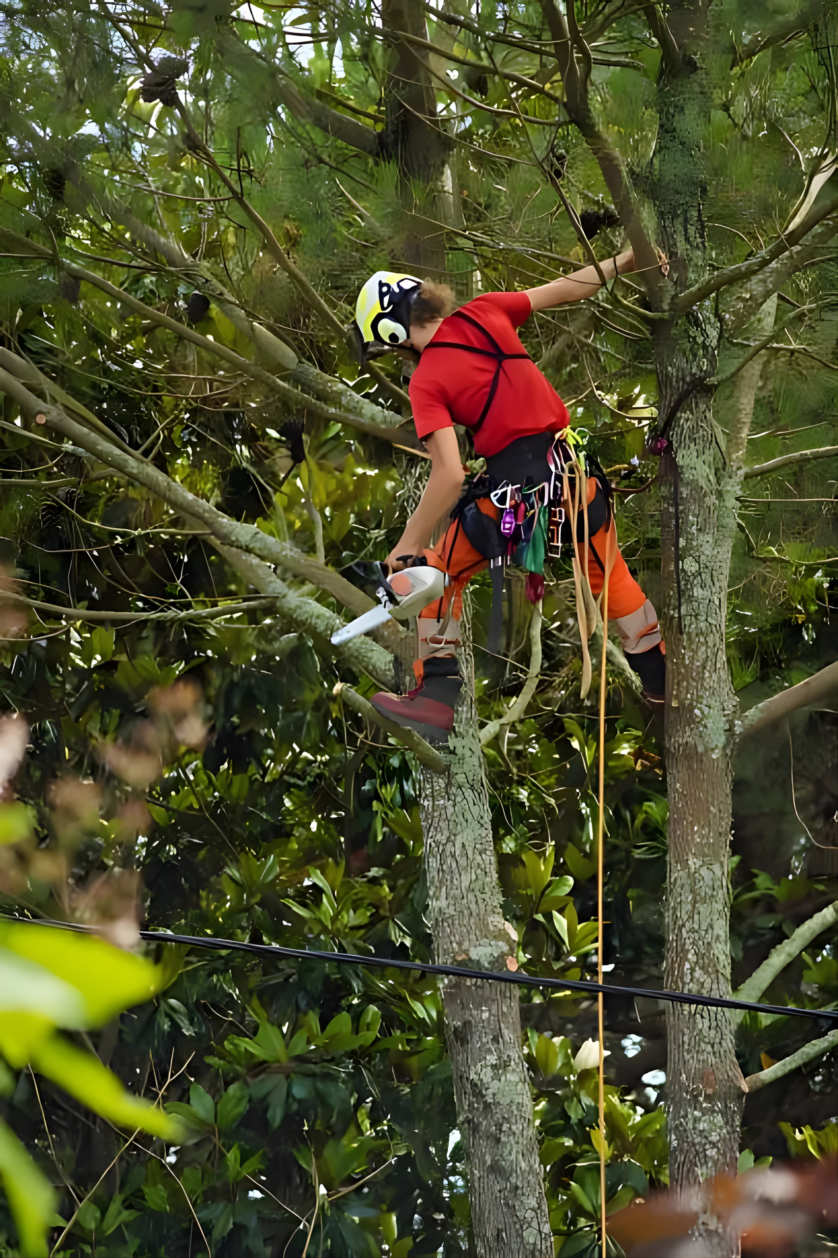 Élagage et abattage à Paray-le-Monial - Intervention sur arbre de grande hauteur
